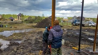 Заказать монтаж винтовых свай в Нурлат - цена под ключ с доставкой от 1888 шт
